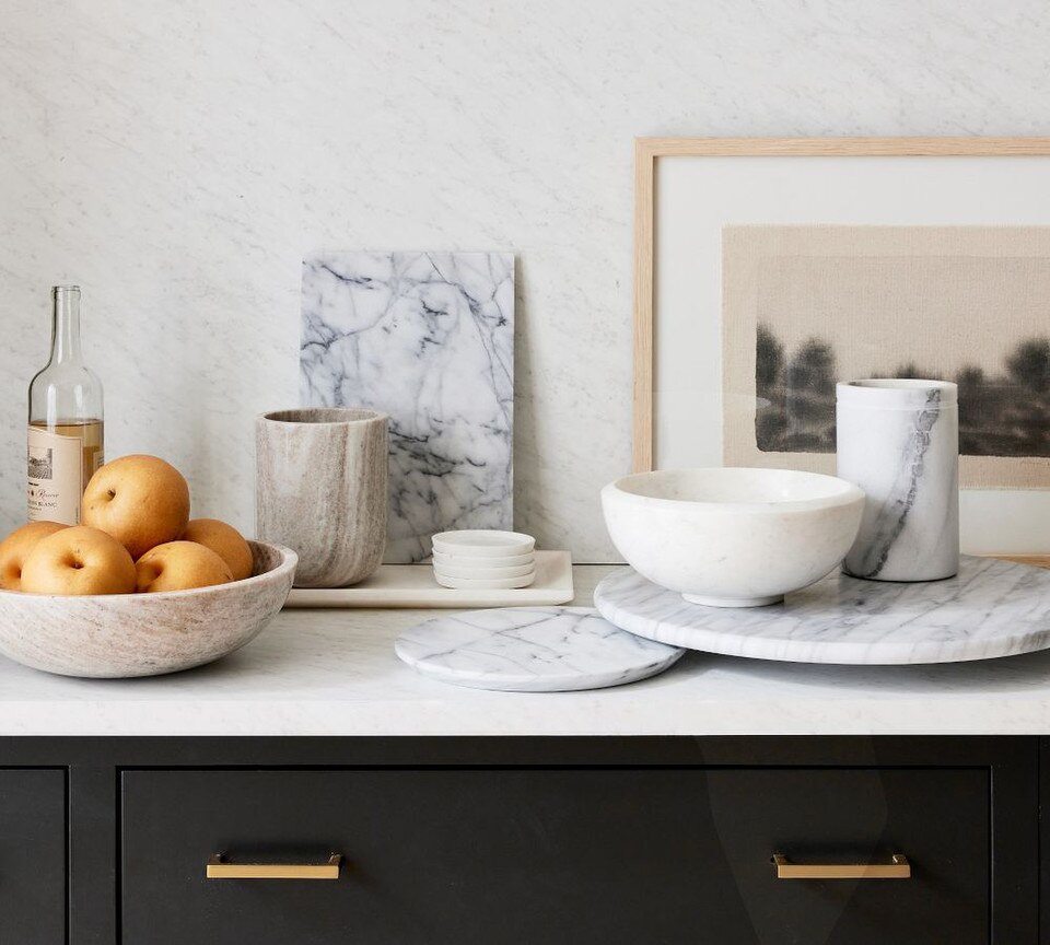 Providence Marble Wine Chiller Pottery Barn Australia